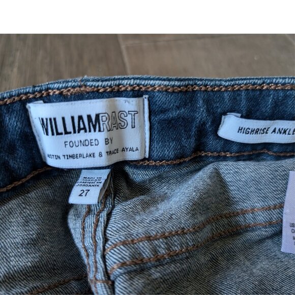 William Rast, Highrise Ankle Jean, Medium Wash, Size 27, Perfect condition - Picture 6 of 8